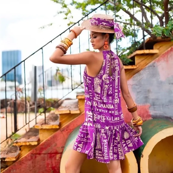 Kaulua’e Mini Dress 2xl - Picture 2 of 4